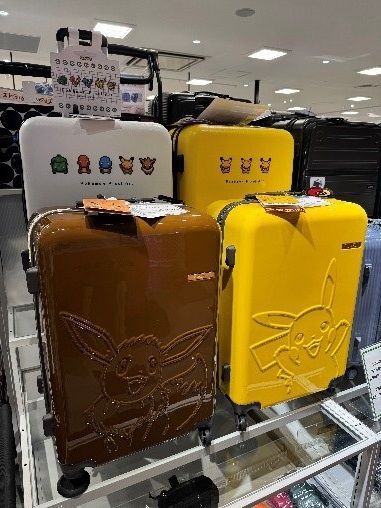 旅のお供に！ポケモンスーツケース