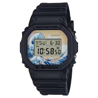 2025年1月発売【G-SHOCK】葛飾北斎「神奈川沖浪裏」モデル